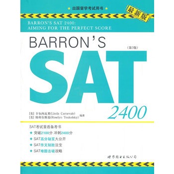 Barrons SAT 24003)(CD-ROMP1ԭM(jn)ʙ(qun)Ʒ(sh)ʮf߷ֿһx